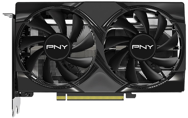 Видеокарта PNY GeForce RTX 5060 Dual Fan 8ГБ GDDR7 (VCG50608DFXPB1)