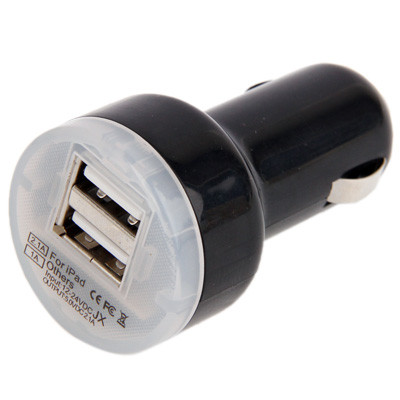 Переходник USB 2 - автоприкуриватель 2100мА