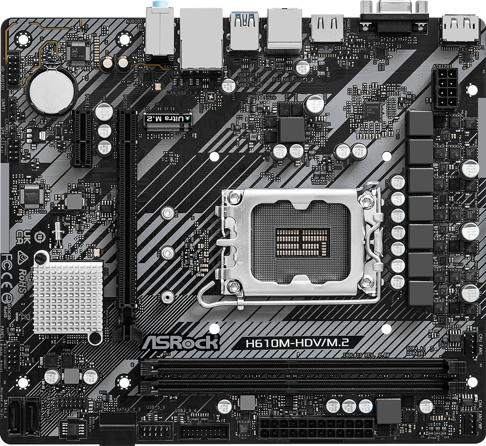 H610M-HDVM.2 + D5