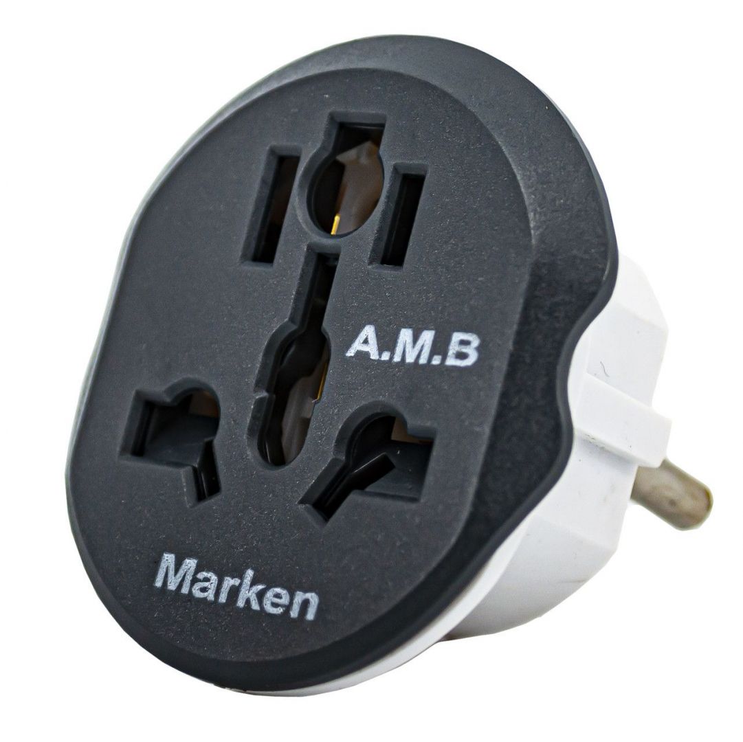 Переходник универсальный на евровилку MarKen (16A, A, B, I, J, K -> euro)