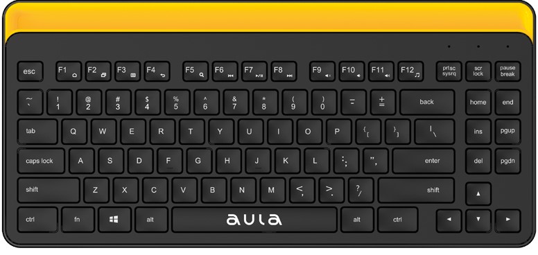 Клавиатура беспроводная bluetooth AULA AWK310 (без Num pad, 346мм)