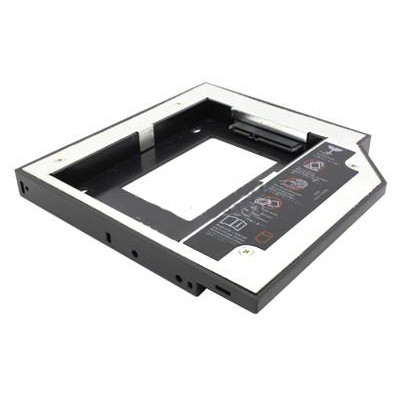 Адаптер оптибей 12,7 мм (optibay, hdd caddy) SATA/miniSATA (SlimSATA) для подключения HDD/SSD