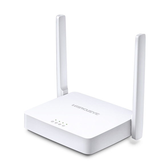 Роутер Wi-Fi N300 Mercusys MW301R (2,4ГГц до 300 Мбит/c, 3xLAN 100 Мбит/с)