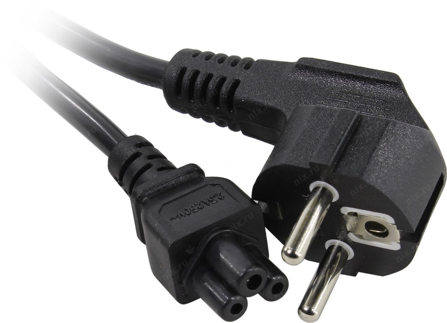 Кабель питания ExeGate PC5-1,8S (3*0.5mm2, 1.8м)