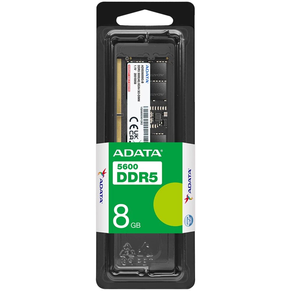 Оперативная память DDR5 8ГБ 5600МГц ADATA (AD5U56008G-S)