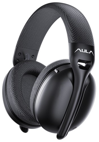 Гарнитура игровая беспроводная AULA Mountain S6 (BT/2,4ГГц/USB-C/1x4pin, 300мАч, до 22ч
