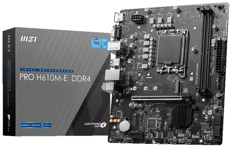 MSI PRO H610M-E 2