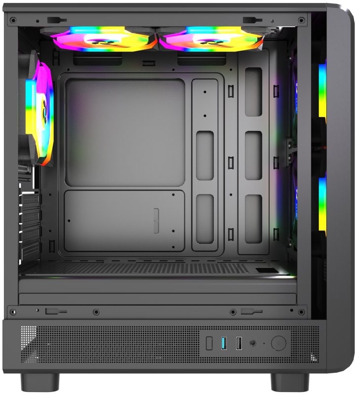 m-atx 4fan goldrim 1