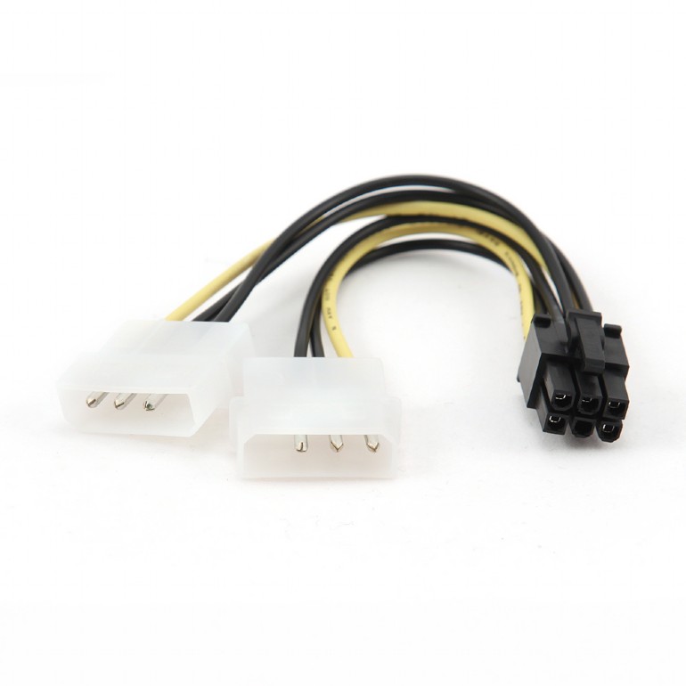 Cablexpert 2 Molex to PCI-E (6) video