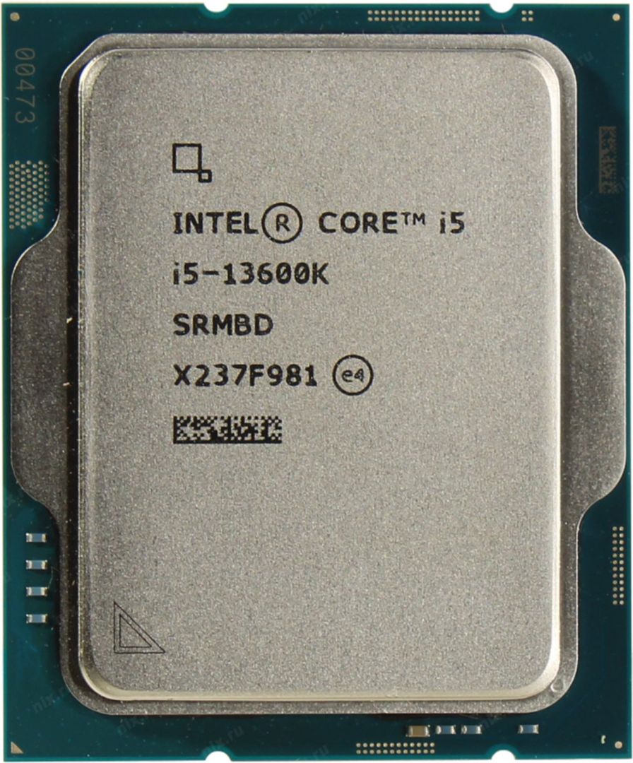 Процессор Intel Core i5-13600K (14C/20T, 3,5-5,1 ГГц, LGA1700, UHD Graphics 770, 181 Вт, OEM) SRMBD