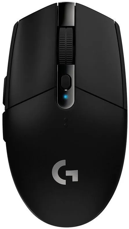 Мышь беспроводная игровая Logitech G304 LIGHTSPEED (200-12000 DPI, 2.4ГГц, 6 кн., прогр. кн., 1xAA)