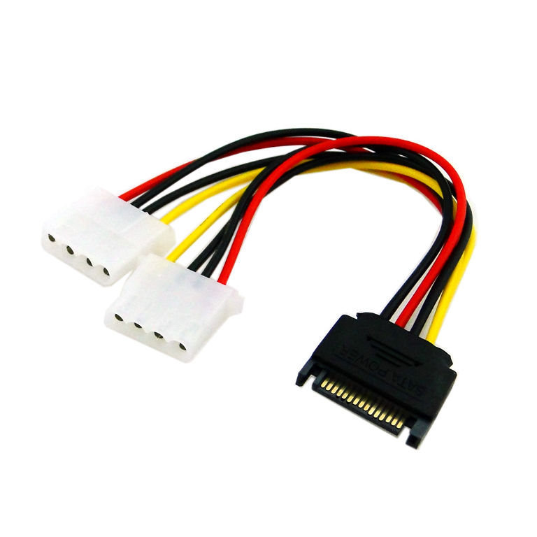 Molex на 2 HDD SATA