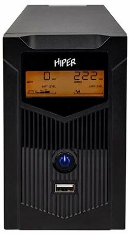 Источник бесперебойного питания (ИБП) HIPER NEO LT-1000US (500Вт, 1000VA, 2xCEE 7/3, USB 1A)