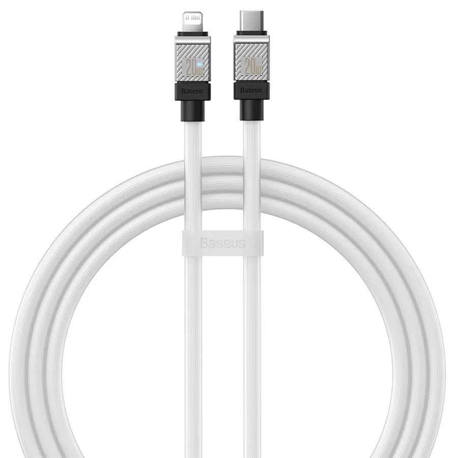 Кабель USB-C -> Lightning 2м Baseus CoolPlay 20Вт (USB2.0, до 480 Мбит/с, PD) CAKW000102