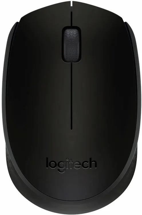 Мышь беспроводная Logitech Wireless B170 black (1000 DPI, 2.4ГГц, 1xAA в компл.) 910-004659