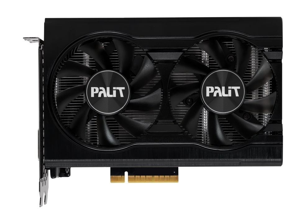 Видеокарта Palit GeForce RTX 3050 Dual 8ГБ GDDR6 (NE63050018P1-1070D)