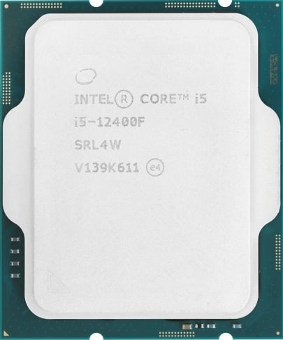 Процессор Intel Core i5-12400F (6C/12T, 2.5-4.4ГГц, 65-117W, LGA1700, OEM) CM8071504650609-SRL5Z